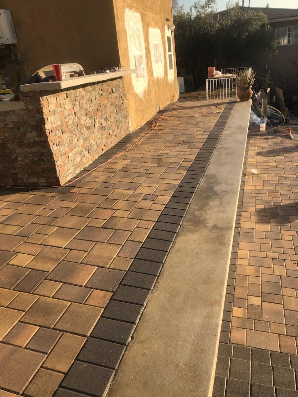 CaliView Landscape hardscape installation